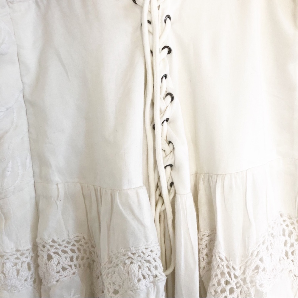 Free People Love To Love You Cutwork Dress - Picture 7 of 7